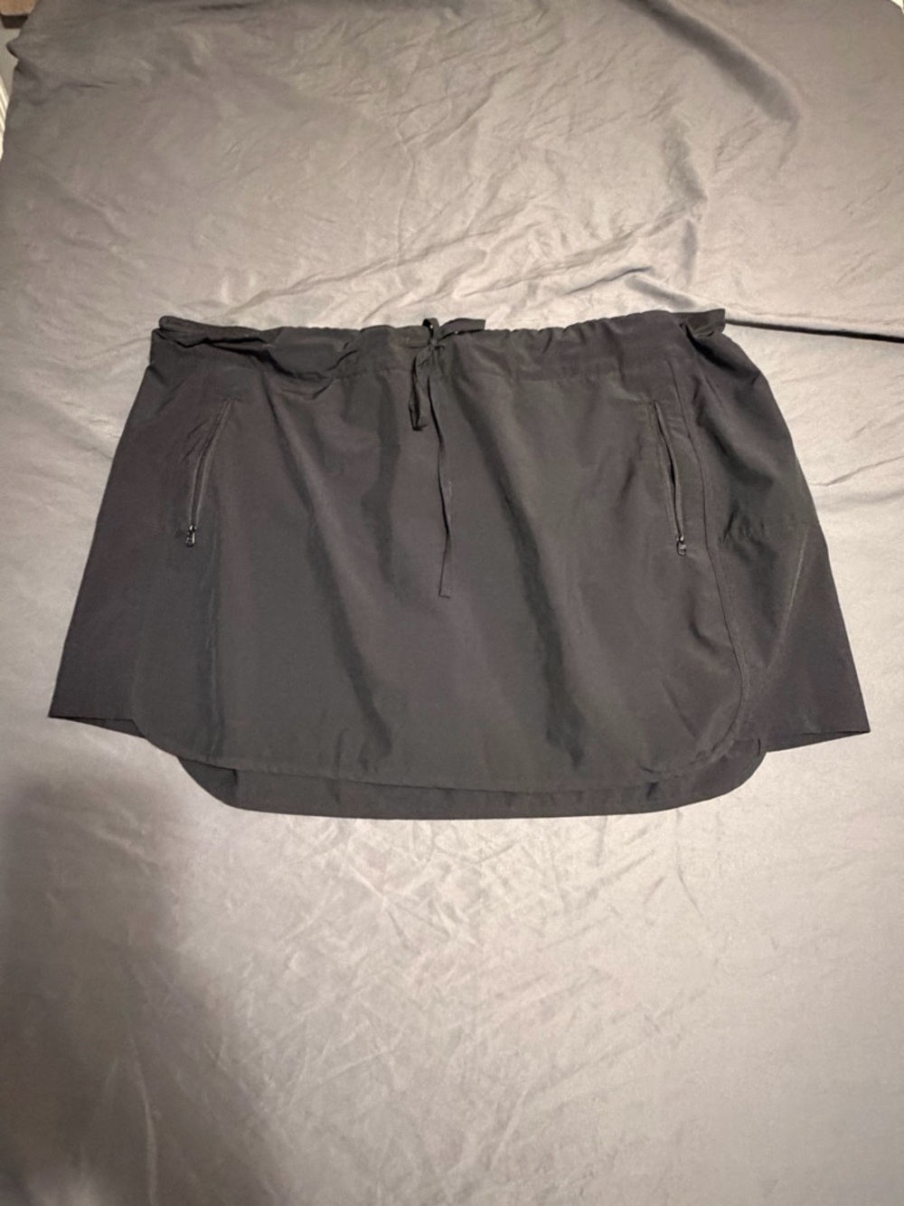 Magellan Outdoors Black Active Drawstring Skort